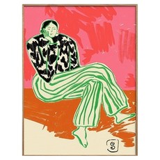 Sandra 海報帆布原創插畫 A