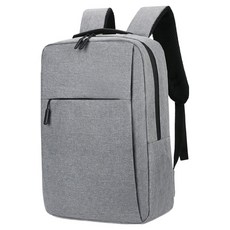 Elsso 日常簡約修身後揹包, 灰色