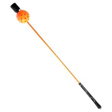 GOLD KING 衝擊聲滑動球高爾夫揮桿訓練器, 1個, 橘色