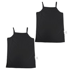 bluepine 兒童用豐基人造絲細肩帶背心 2件組