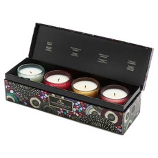 VOLUSPA 天然蠟燭禮盒 4入組, 1套, 72g, 多種香味