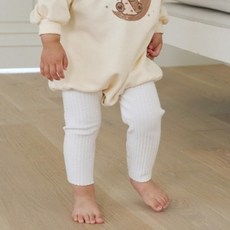 BEBENINE 兒童基本款羅紋內搭褲