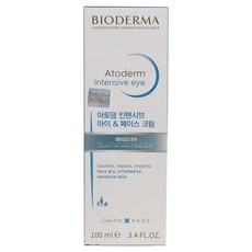 바이오더마 아토덤 인텐시브 아이 페이스 크림, 100ml, 1개