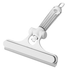 피닛앤피킷 3in1 욕실 유리 청소 분무기 스퀴즈, 화이트, 1개