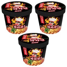 하이디라오 핵마라펀 컵라면 100g, 3개