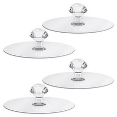 Neon 台灣霓虹 神崎家居 無痕隱形把手免釘掛鉤, 透明色, 4個