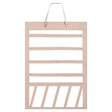 FaSoLa 多用途髮夾/髮飾收納掛袋, 咖色