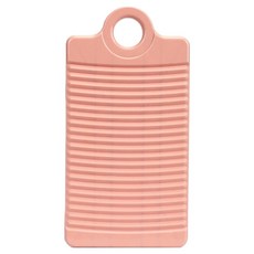 클로버상사 미끄럼방지 세면대 미니 빨래판, 핑크, 1개