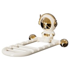 這就是創新吸附掛勾式曬衣架, 金白色