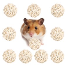 倉鼠小藤球嗅聞玩具 小型, 10個, 小球