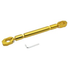 Ez2mk 可調節長度 機車把手橫桿 MS-1270, 金色, 1個