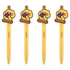 KAKAO FRIENDS 春植圓珠筆 1.0mm, 地瓜, 4個