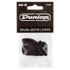 Dunlop 피크 나일론 재즈3 RED 47P3S 6p, 1개
