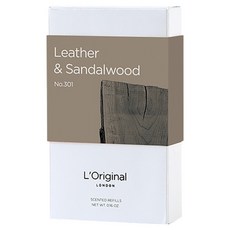 L'Original London 精品車用香氛補充裝 2個裝, 皮革與檀香木, 1個