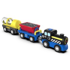 Mykafort 貨物運送電動火車運作玩具, 1個, 混合顏色