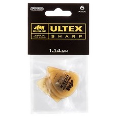 Dunlop 피크 울텍스 샤프 433P1.14 6p, 1개