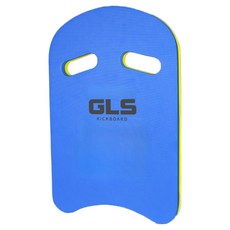 GLS優質把手型多功能浮板 G-SWKB02, C 1 藍色 黃色