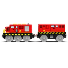 Mykafort 消防電動火車玩具, 1個, 混合顏色