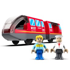 Mykafort 都市型電動火車紅線運作玩具, 1個, 混合色