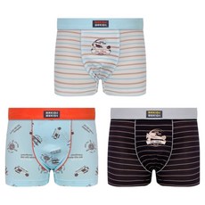 mrkids 男童四角內褲3件組