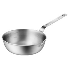 De Bois De Vallant 無研磨劑 316不鏽鋼 三層平底鍋, 14cm, 1個