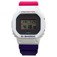 CASIO 卡西歐 G-SHOCK 格紋亮彩撞色電子錶 DW-5600THB-7DR