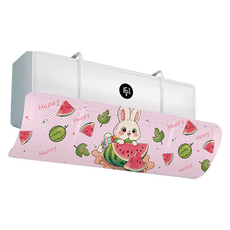 女神款舒適壁掛式冷氣擋風板 A 西瓜兔, 1個, 單一商品