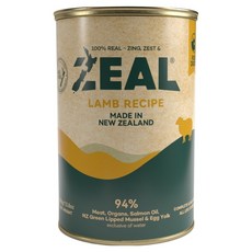 ZEAL 真致 全齡犬野牧無穀94%鮮肉主食狗罐, 放牧羊, 390g, 1罐