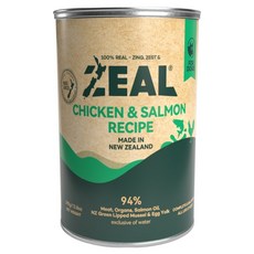 ZEAL 真致 全齡犬野牧無穀94%鮮肉主食狗罐, 野雞鮭, 390g, 1罐
