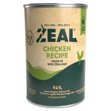 ZEAL 真致 全齡犬野牧無穀94%鮮肉主食狗罐, 牧野雞, 390g, 1罐