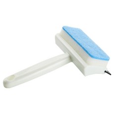 모던모어 2in1 창문 유리 스퀴지 청소솔, 1개, 화이트