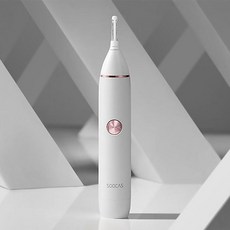 soocas 素士 電動鼻毛修剪器 1個, 白色, N1