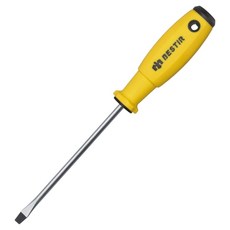BESTIR 단용 일자 드라이버 6 x 100mm BST-31531, 1개