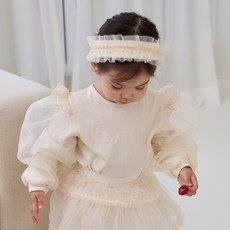 BEBENINE 女童款Sunny泡泡袖上衣