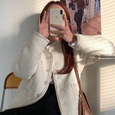 타니즈 여성용 세이즈 트위드 자켓