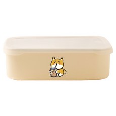 YCCT 便當盒, 柴犬 米色, 1個