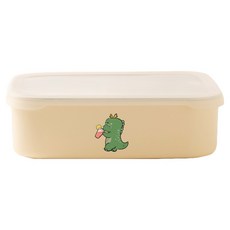 YCCT便當盒 龍, 1個, 米色