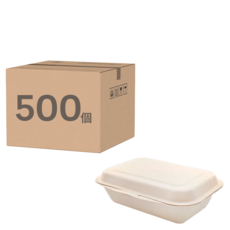 萬福 植纖連體自扣小H盒 450ml, 50個裝, 10套