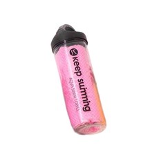 KeepSwimming 壓花濕毛巾, 1個, 粉紅色