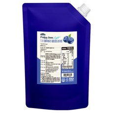 ovum 藍莓果肉果醬 Light, 1kg, 1個