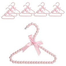 richdogs 狗狗珍珠衣架 粉紅色, 10個