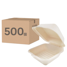 萬福 植纖6吋漢堡盒, 50個裝, 10套