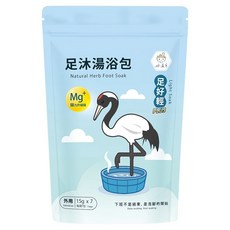 好漢草 足沐湯浴包 足好輕 PLUS, 15g, 7個裝, 1包