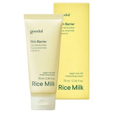 goodal 米奶保濕霜, 1個, 70ml