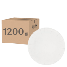 萬福 8吋紙圓盤, 1箱, 1200個裝