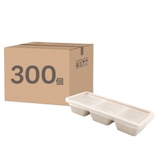 萬福 植纖輕食3格餐盒, 50個裝, 6套