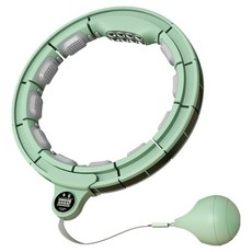 磁石電子呼拉圈, 1個, 5kg, 綠色