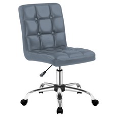 E-home Parker 派克可調式方格電腦椅 EFC001A-gry, 灰色