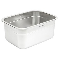 4BNK 304不鏽鋼方形洗碗槽 10L, 銀色, 1個