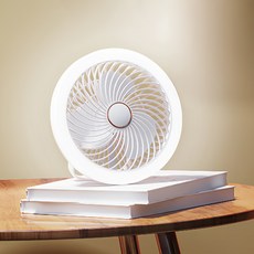 Well Life 悅生活 Best buy 立吊掛4合1遙控USB風扇, 2個, 白色